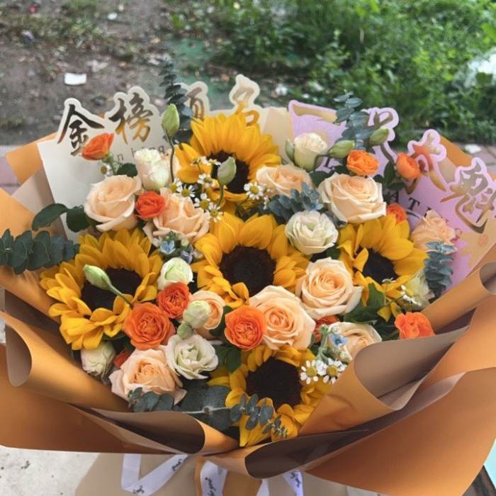 潍坊安丘市送高考生什么花